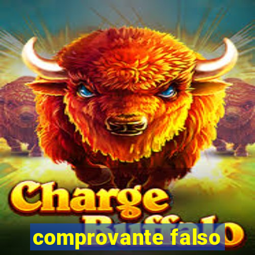 comprovante falso